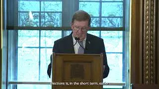 Thumbnail: Lord Robertson of Port Ellen: A gathering storm - is Britain really safe? | Lord Speaker's Lecture