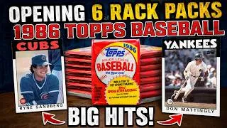 Thumbnail: 1986 Topps Rack Pack Opening 🔥 Don Mattingly, Ryne Sandberg, Pete Rose & MORE!!