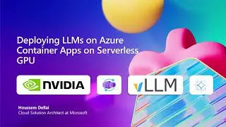 Thumbnail: Container Apps Serverless GPU with Gemma4 31B LLM
