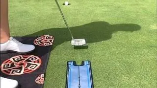 Thumbnail: Demonstration of Golf putting mirror#golf #golfgear #golftraining #golfshorts