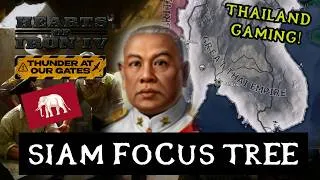 Thumbnail: Siam / Thailand Focus Tree - Thunder at Our Gates DLC - Hearts of Iron 4 Dev Diary