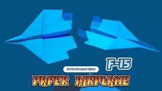 Thumbnail: How to make a paper airplane F-15 | Easy Jet Fighter Plane