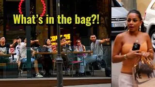 Thumbnail: Everyone Talking at Once to Passersby Prank