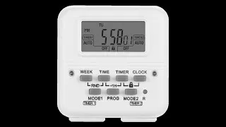 Thumbnail: BN-LINK 7 Day Digital Programmable  Timer - Model # SU105 - Set the Time & Program the Timer.