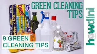 Thumbnail: 9 Green Cleaning Tips | Howdini Hacks