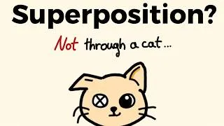 Thumbnail: Why Quantum Superposition Actually Makes Sense (No Analogies)