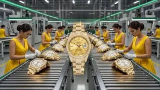 Thumbnail: The $75,000 Watch: Inside the Secret Rolex Gold Factory (Full Process)