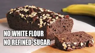 Thumbnail: Healthy Chocolate Banana Bread | High Protein & Gluten-Free Breakfast