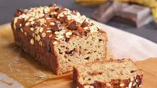 Thumbnail: High Protein Greek Yogurt Breakfast Bread | Flourless Banana Bread