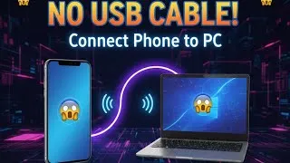 Thumbnail: how to connect phone to pc without usb cable