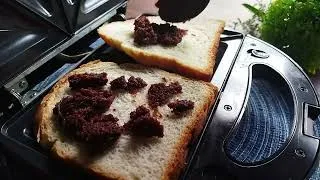 Thumbnail: breakfast with bread & nutella ready in 5 minutes!  You'll want to prepare every day!