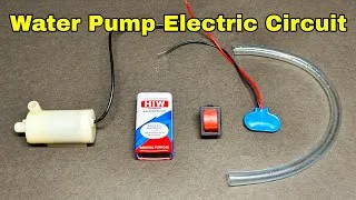 Thumbnail: How to connect Dc water pump with 9v Battery and switch | Dc Water Pump electric circuit