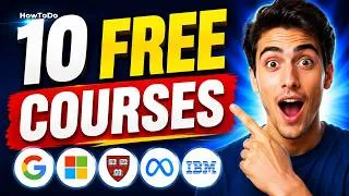 Thumbnail: 10 FREE Online Courses That Can Change Your Career | Google, Harvard & Microsoft Certificates