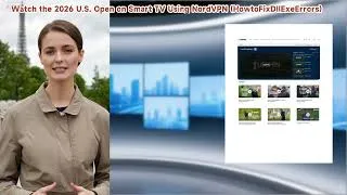 Thumbnail: Watch 2026 U.S. Open on Smart TV Using NordVPN (No Computer Needed)