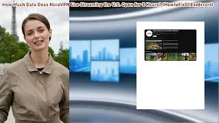 Thumbnail: How Much Data Does NordVPN Use Streaming 2026 U.S. Open for 3 Hours?
