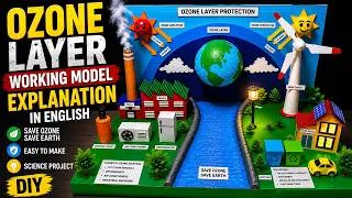 Thumbnail: ozone layer science project working model for science exhibition explanation in english howtofunda