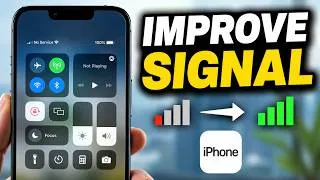 Thumbnail: Why Your iPhone Signal is Weak? How to Improve Signal Service on iPhone | iPhone Low Network Problem