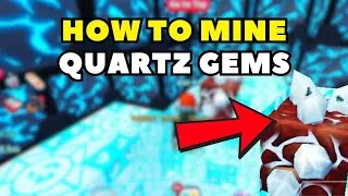 Thumbnail: How to Mine Quartz Gems FAST as F2P in Pet Simulator 99