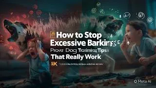 Thumbnail: 🐶 How to Stop Excessive Barking Fast  Proven Dog Training Tips That Really Work