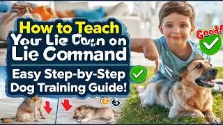 Thumbnail: 🐶 How to Teach Your Dog to Lie Down on Command  Easy Step by Step Dog Training Guide!