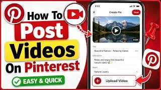 Thumbnail: Pinterest par video upload karna hua aasaan | How To Post Videos On Pinterest