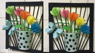 Thumbnail: DIY Paper Wall Hanging 😍 Easy Room Decor Idea