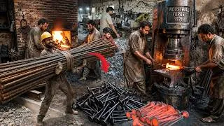 Thumbnail: Inside the Factory: How Engine Valves Are Made from Steel Rods | Complete Manufacturing Process