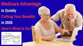 Thumbnail: Medicare Advantage Is Quietly Cutting Your Benefits in 2026 — Here's What to Do!