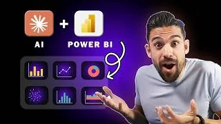 Thumbnail: AI Can Now Build ANY Power BI Chart You Want