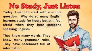 Thumbnail: No Study, Just Listen || Graded Reader || Improve Your English || Listen And Practice ||best English