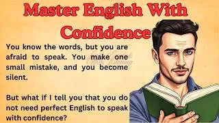 Thumbnail: Master English With Confidence || Graded Reader || Improve Your English || Listen Abd Practice