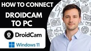 Thumbnail: How to Connect DroidCam to PC Full Guide 2026