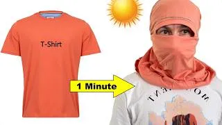Thumbnail: How to protect your head from the Sun with t-shirt