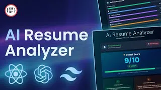 Thumbnail: Build an AI-Powered Resume Analyzer Website with React, Tailwind & Puter.js