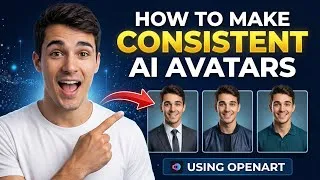 Thumbnail: How to Make Consistent AI Avatar Using OpenArt