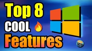 Thumbnail: 🔥8 COOL FEATURES || WINDOWS 10 || GOD MODE || SECRET MENU || DARK MODE || HPC Techy