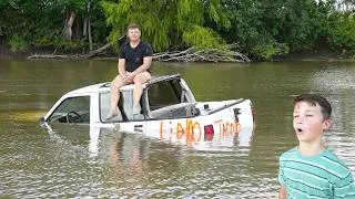 Thumbnail: We Sank Our Old Truck