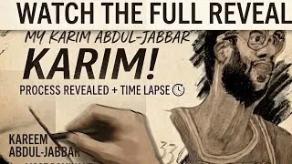 Thumbnail: Drawing the Most Dominant Basketball Player Ever! (Kareem Abdul-Jabbar Art)