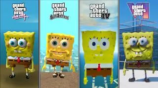 Thumbnail: SpongeBob Jumps From the Highest Point in Every GTA Game