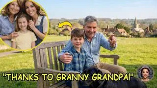 Thumbnail: Michael Middleton Shares Sweet Moments With George, Louis And Charlotte At Bucklebury Country Estate