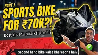 Thumbnail: ₹70,000 Sports Bike Deal! Dost Ki Pehli Bike Kaise Mili?