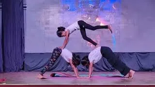 Thumbnail: Awesome Yoga Performance  #internationalyogaday #yoga