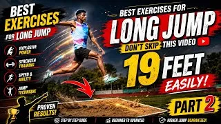Thumbnail: Best Long Jump Exercises Part 2 | Jump 19 Feet Easily | #assampolice #longjump 