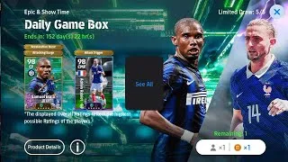 Thumbnail: Thanks Konami, for selecting Sameul Et'o for me❤️🎉🔥💯