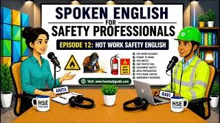 Thumbnail: Episode 12: Hot Work Safety English | Spoken English for Safety Professionals