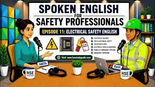 Thumbnail: Episode 11: Electrical Safety English | Spoken English for Safety Professionals