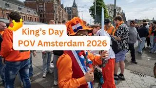 Thumbnail: King’s Day 2026: The World’s Biggest Party - Amsterdam Netherlands 🧡
