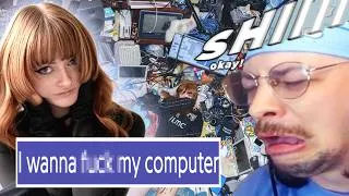 Thumbnail: getting freaky with I LOVE MY COMPUTER by ninajirachi *Album Reaction & Review*