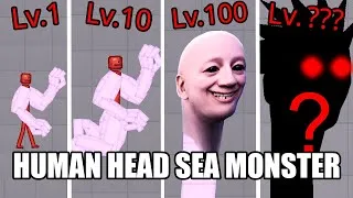 Thumbnail: New Evolution Of HUMAN HEAD SEA MONSTER - People Playground