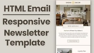 Thumbnail: Responsive HTML Email Template Newsletter